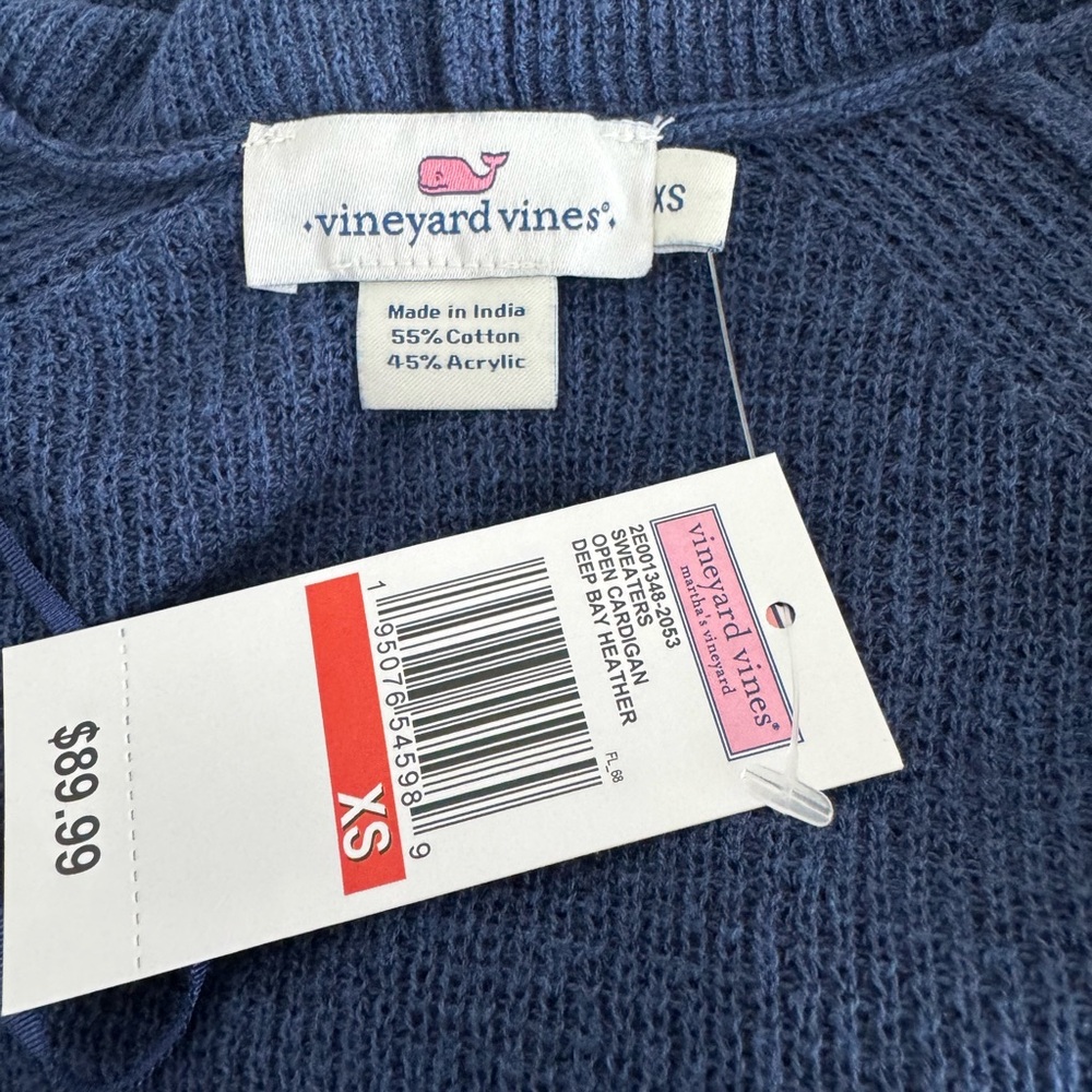 Vineyard Vines Women's Deep Bay Heather Sweater
